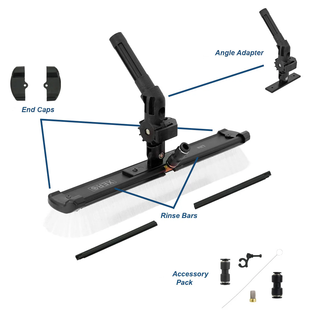 XERO Lite Brush Replacement Parts