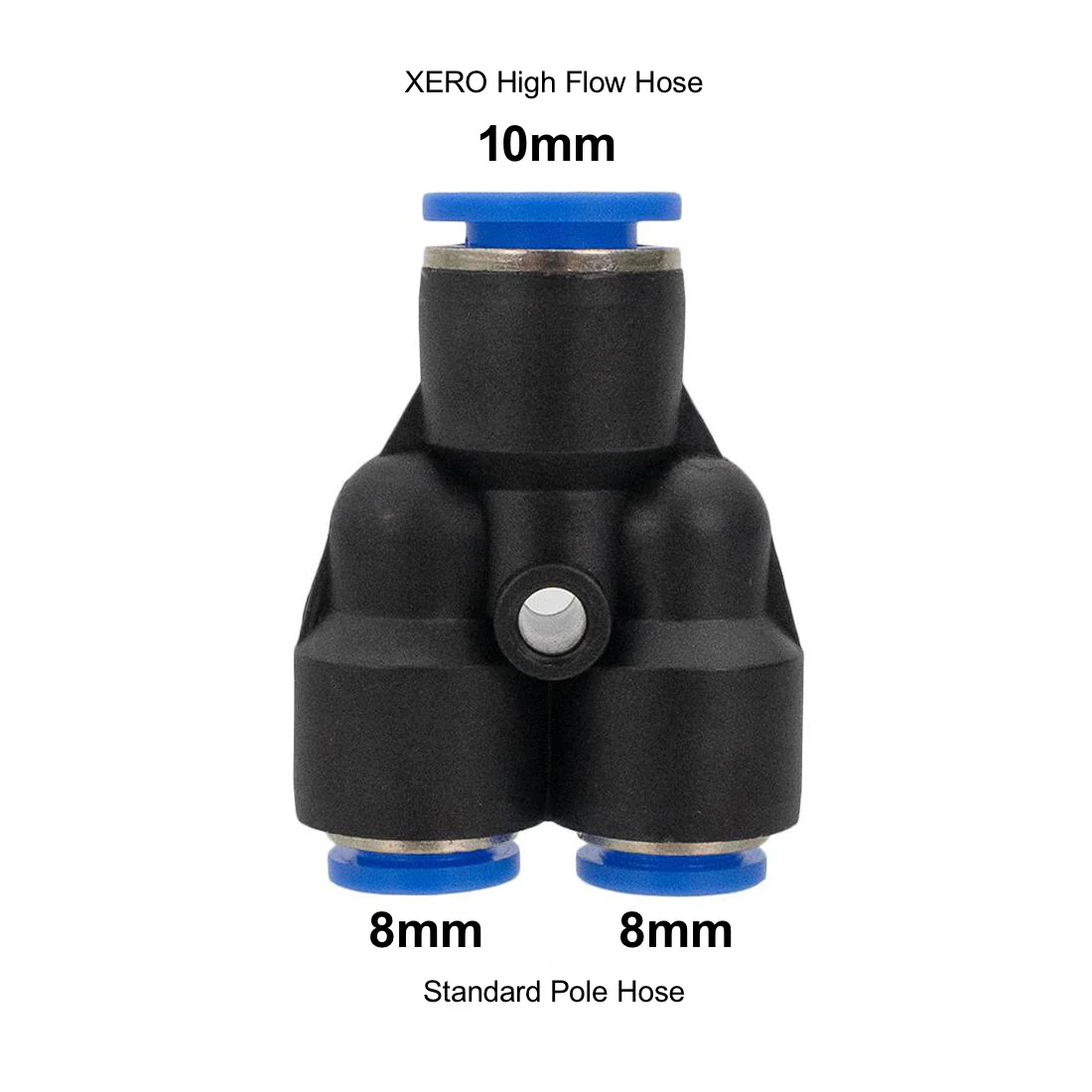 XERO Push to Fit Y-Fitting Reducer - 10mm to 8mm - Image 5